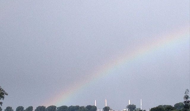 #Regenbogen #Jücht #Düsseldorf #Itter