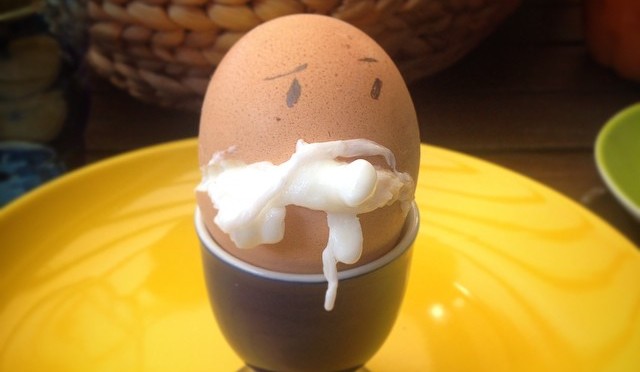Mr Eggman in worry #Ei #Frühstücksei