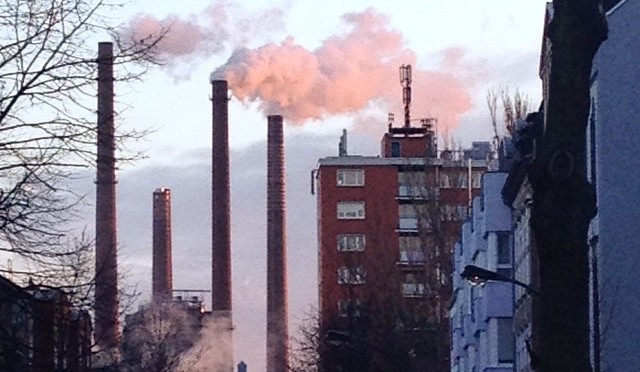 Anscheinend ist #Henkel heute morgen für die rosa #Wölkchen in #Düsseldorf zuständig