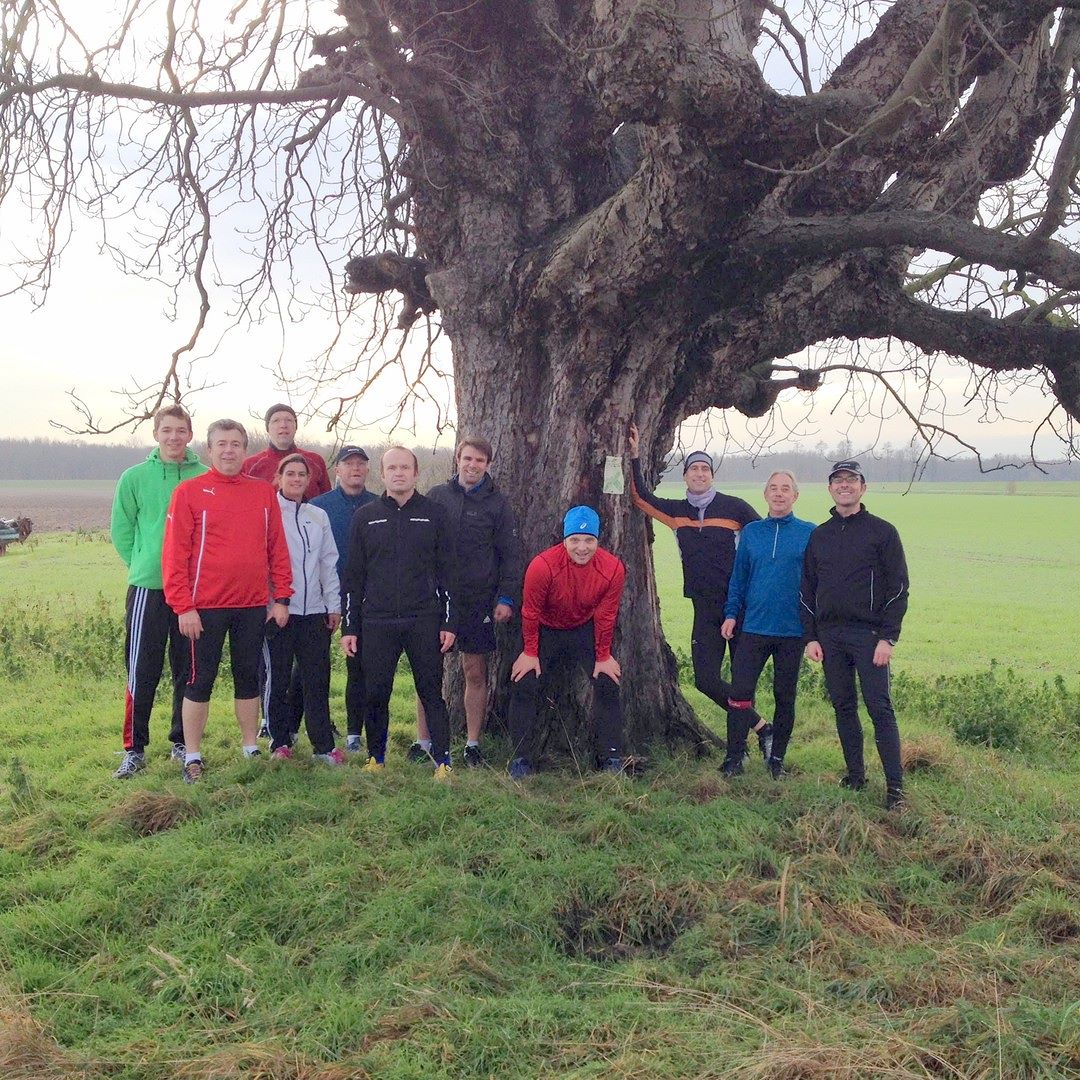 Die himmlegeister Jüchtläufer sagen der #Kastanie Adieu! #Düsseldorf #Himmelgeist #RunDusCrew